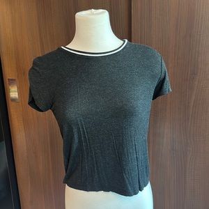 Brandy Melville grey tee shirt